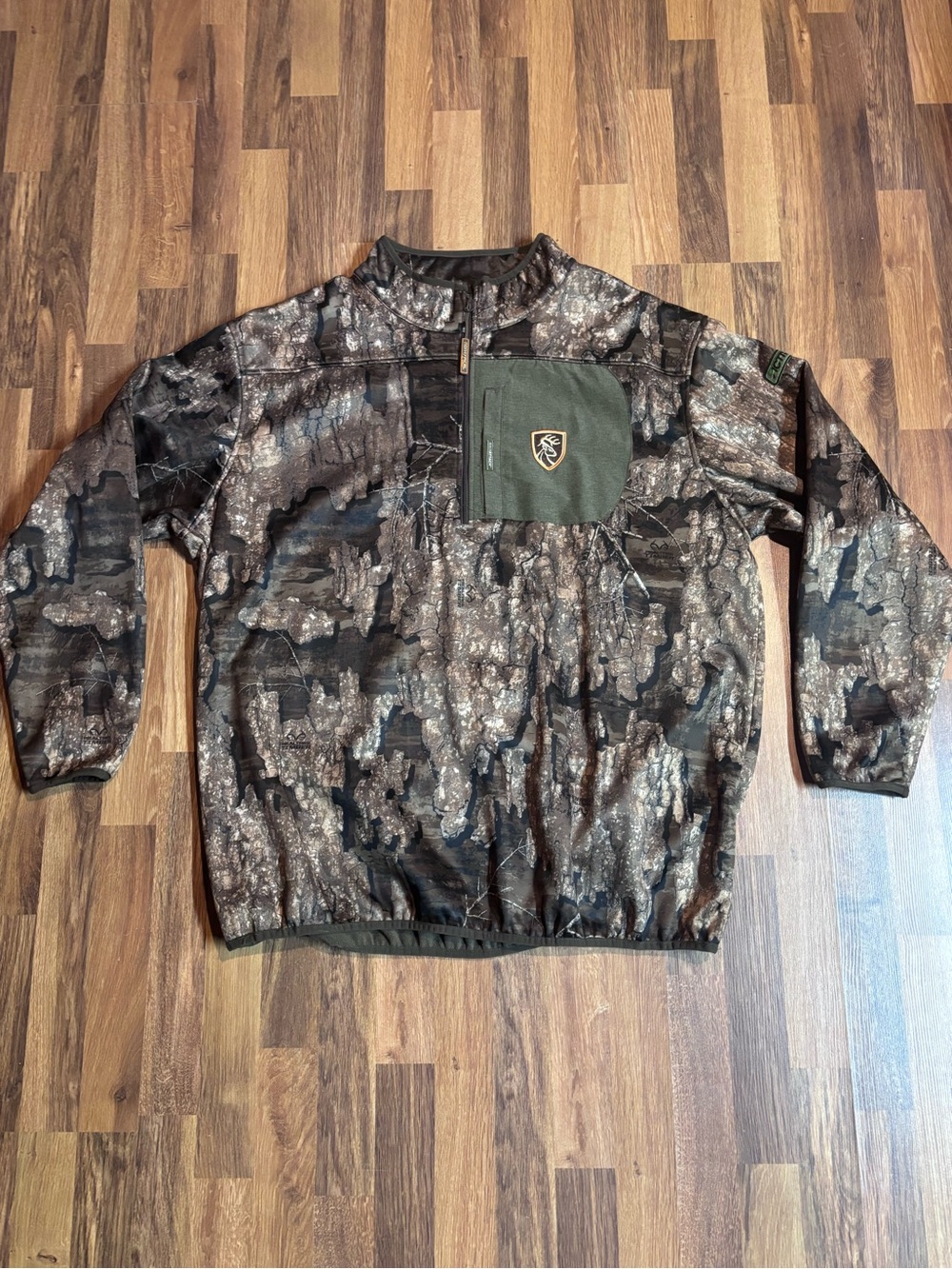 Non-Typical By Drake 1/4 Zip Jacket Realtree Timber Men’s 3XL